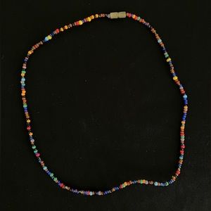 Beaded Single Strand Necklace